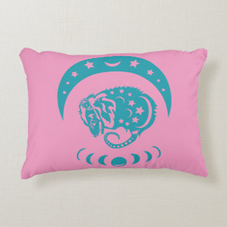 Celestial Crecent Moon Possum Whimsical Natuur Accent Kussen