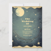 Celestial Crescent Moon Kaart (Voorkant)