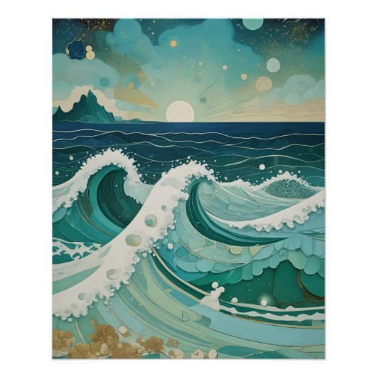 Celestial Crest Perfect Poster (Voorkant)