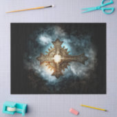 Celestial Cross-decoupage Tissue Paper Tissuepapier (Craft)