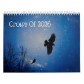 Celestial Crows 2026 Calendar Kalender (Hoes)