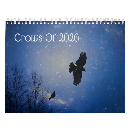 Celestial Crows 2026 Calendar Kalender (Hoes)