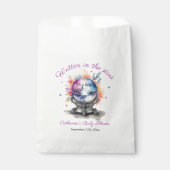 Celestial Crystal Ball Astrologie Baby shower Bedankzakje (Voorkant)