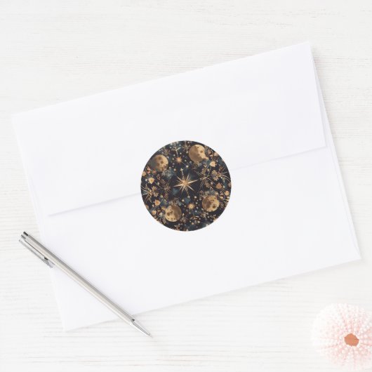 Celestial Custom Envelope Sticker (Envelop)