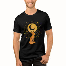 Celestial Desert Fox – Moon and Stars Cosmic 
