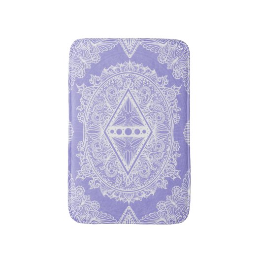 Celestial Diamond Mandala Badmat (Voorkant Verticaal)