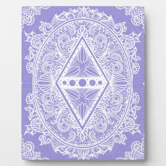 Celestial Diamond Mandala Fotoplaat (Voorkant)