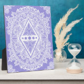 Celestial Diamond Mandala Fotoplaat (Zijkant)