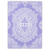 Celestial Diamond Mandala Klembord (Achterkant)