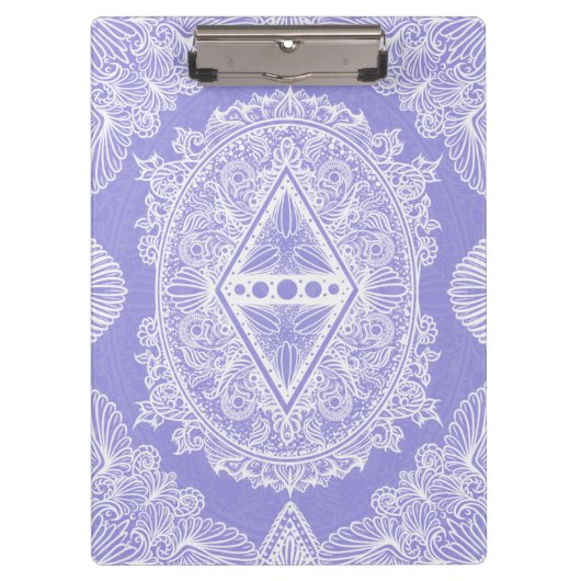 Celestial Diamond Mandala Klembord (Voorkant)