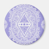 Celestial Diamond Mandala Magneet (Voorkant)