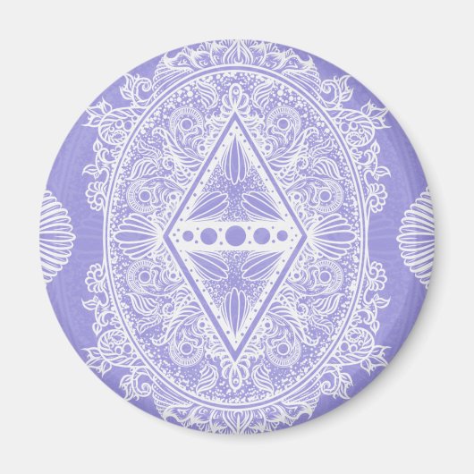 Celestial Diamond Mandala Magneet (Voorkant)