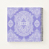 Celestial Diamond Mandala Notitieboek (Achterkant)