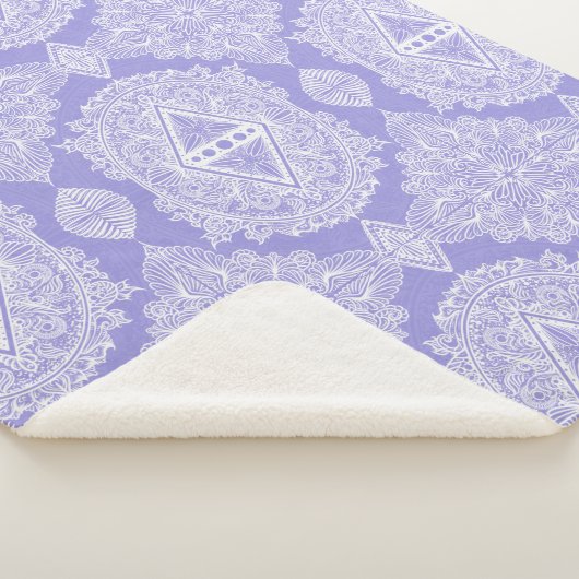 Celestial Diamond Mandala Sherpa Deken (3/4)