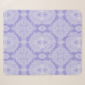Celestial Diamond Mandala Sherpa Deken (Voorkant (horizontaal))