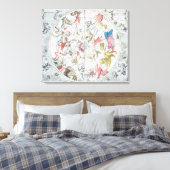 Celestial die de Tekenen van de Zodiac toont Canvas Afdruk (Insitu (Slaapkamer))