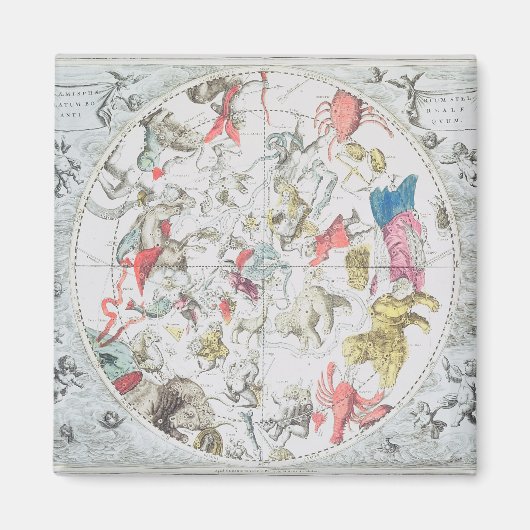 Celestial die de Tekenen van de Zodiac toont Magneet (Voorkant)