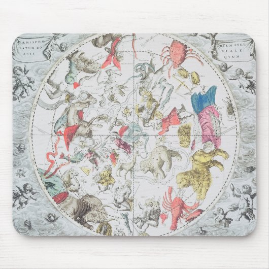 Celestial die de Tekenen van de Zodiac toont Muismat (Voorkant)