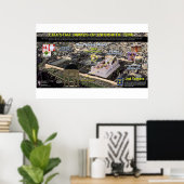 Celestial Domes of Temple Mount Poster (Thuiskantoor)