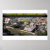 Celestial Domes of Temple Mount Poster (Voorkant)