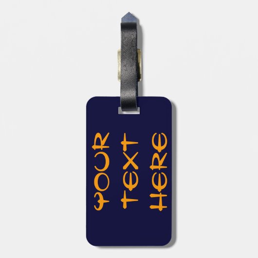 Celestial Dragon Bagagelabel (Achterkant verticaal)