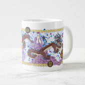 Celestial Dragon Banner Grote Koffiekop (Voorkant rechts)