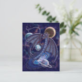 Celestial Dragon Briefkaart (Staand voorkant)