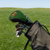 Celestial Dragon Golf Head Hoesje Golfheadcover (Insitu)