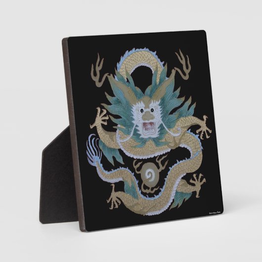 Celestial Dragon Plaque Fotoplaat (Voorkant)