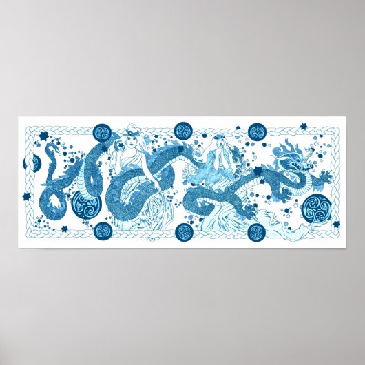 Celestial Dragon Tale Poster (Voorkant)