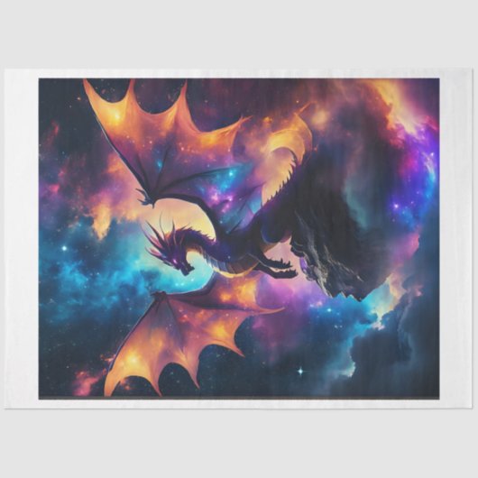 Celestial Dragon Tissuepapier (Voorkant)