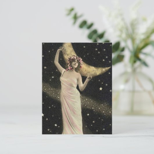 Celestial Drama Queen Briefkaart (Staand voorkant)