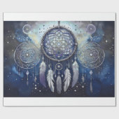 Celestial Dream Catcher, Twilight Stars Cadeaupapier (Vlak)