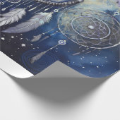 Celestial Dream Catcher, Twilight Stars Cadeaupapier (Hoek)