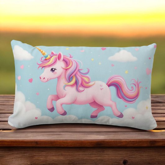Celestial Dream Unicorn Pillow Kussen