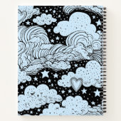 Celestial Dreams 2025 gepersonaliseerd tijdschrift Notitieboek (Achterkant)