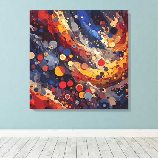 Celestial Dreams Canvas Afdruk (Insitu (Houten vloer))