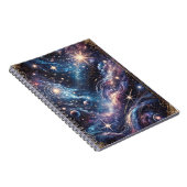 Celestial Dreams Cosmic Galaxy Notitieboek (Rechterzijde)