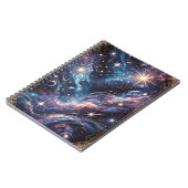 Celestial Dreams Cosmic Galaxy Notitieboek (Linkerzijde)