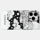 Celestial Dreams Doodles gepersonaliseerd Case-Mate iPhone Case (Achterkant (horizontaal))