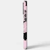 Celestial Dreams Doodles Roze Zwart Case-Mate iPhone Case (Achterkant / Links)