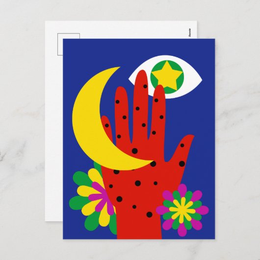 Celestial Dreams Feestdagenkaart (Voorkant / Achterkant)