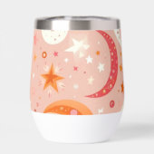 Celestial Dreams Sinaasappel en Roze (Achterkant)