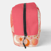Celestial Dreams Sinaasappel en Roze Monogram Toilettasje (Rechts)
