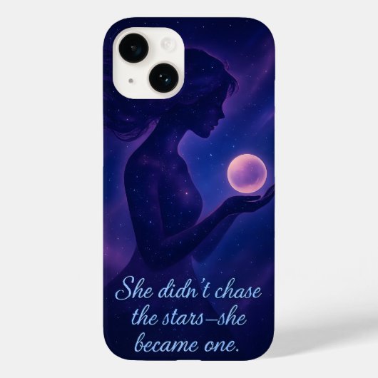 Celestial Dreams - Ze werd een ster Case-Mate iPhone Case (Achterkant)