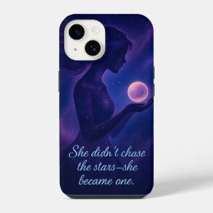 Celestial Dreams - Ze werd een ster iPhone 14 Hoesje