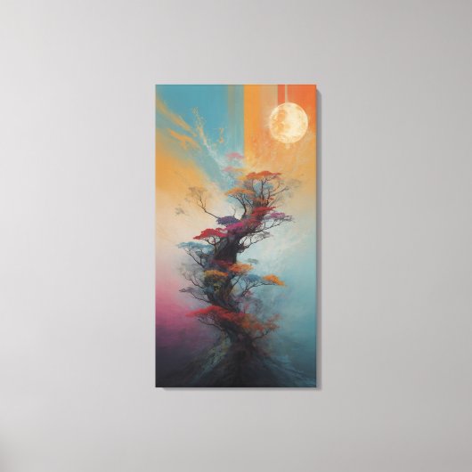 Celestial Dreamscape Canvas Prints: Een fusie van (Voorkant)