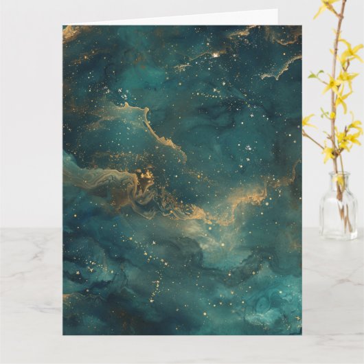 Celestial Dreamscape Kaart (Gele Bloem)