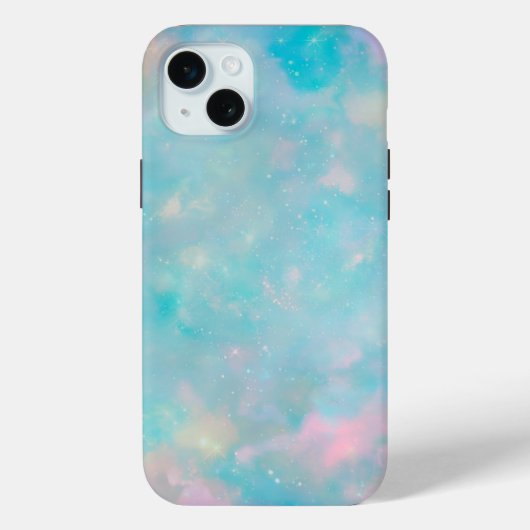 Celestial Dreamscape Pastel iPhone Case (Achterkant)