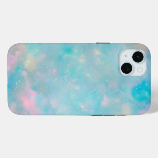 Celestial Dreamscape Pastel iPhone Case (Achterkant (horizontaal))